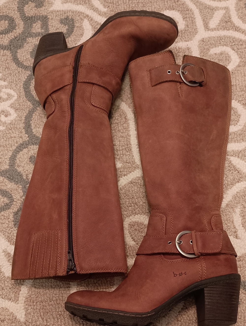 boc by Born Kameron Leather Riding Boots - Picture 1 of 8